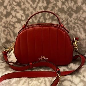 - NWT 👛❤️ Quilted COACH Crossbody/Satchel ❤️👛